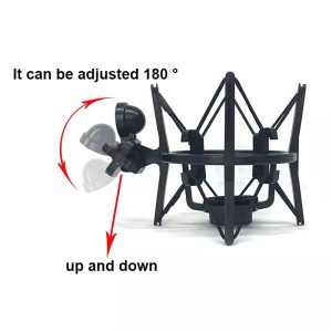 Microphone Shock Mount big black