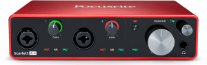Focusrite Scarlett 4i4 USB Audio Interface