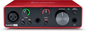FOCUSRITE SCARLETT SOLO USB AUDIO INTERFACE