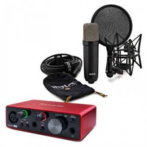 Rode NT1 Signature with Focusrite Scarlett Solo (3rd...